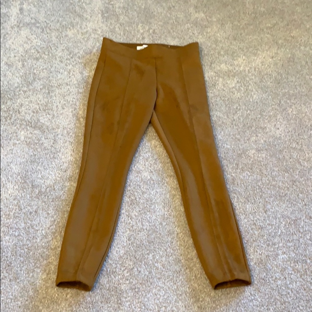 Old Navy Faux Suede Stevie Leggings Size Small
